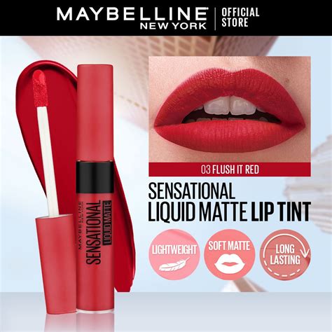 Sensational Liquid Matte Lip Tint .